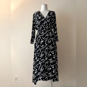 Maje dress , long sleeve dress, floral print