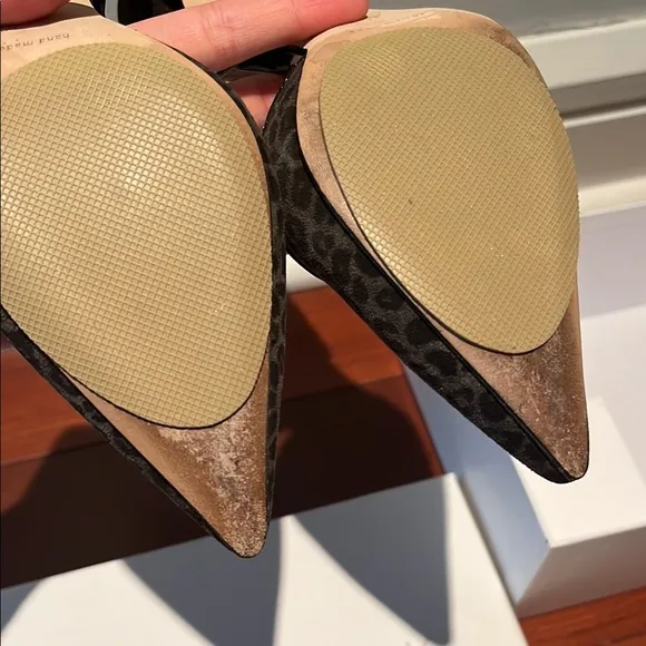 Manolo Blahnik Leopard Print Heels