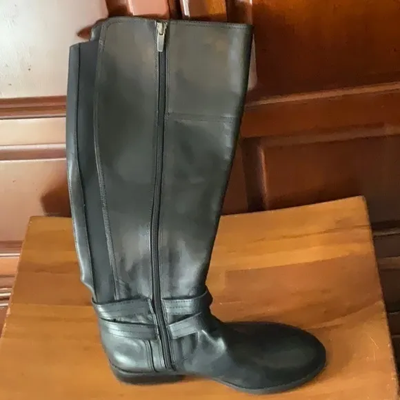 Marc Fisher‎ Black Leather Boots
