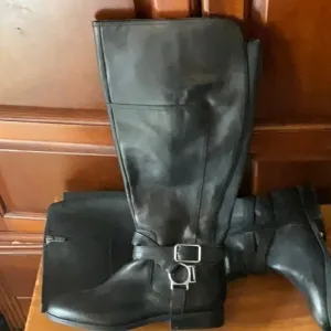 Marc Fisher‎ Black Leather Boots
