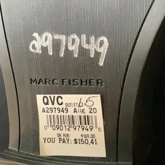 Marc Fisher‎ Black Leather Boots