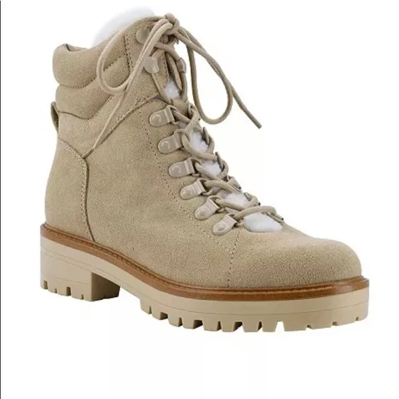 Marc Fisher lace up boots, NWT