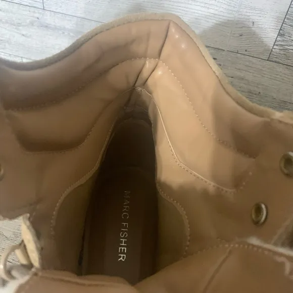 Marc Fisher lace up boots, NWT