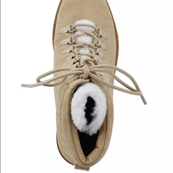 Marc Fisher lace up boots, NWT