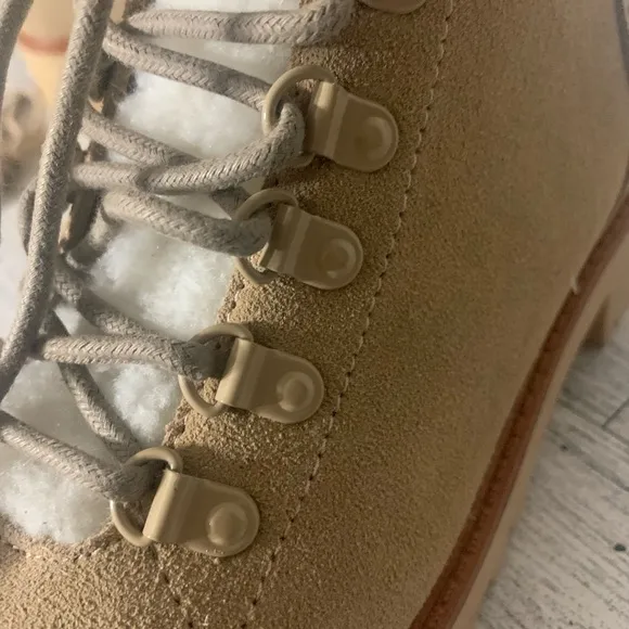 Marc Fisher lace up boots, NWT