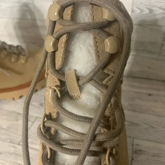 Marc Fisher lace up boots, NWT