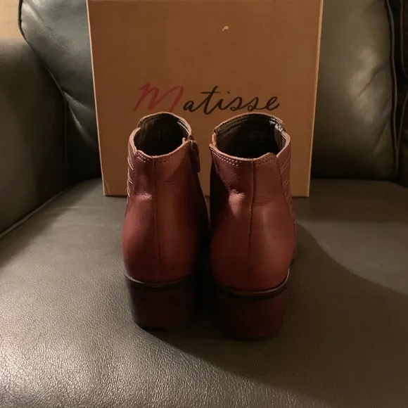 Matisse Brown Corsett Boots