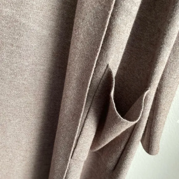 MaxSport Long Cardigan Duster Sand Nude Large