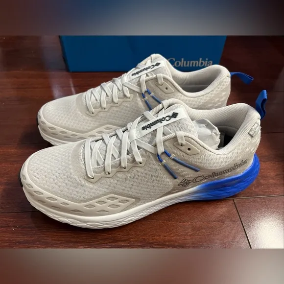 Mens 11 Columbia Konos TRS OutDry Waterproof Shoe Grey Trail Running Hiking New