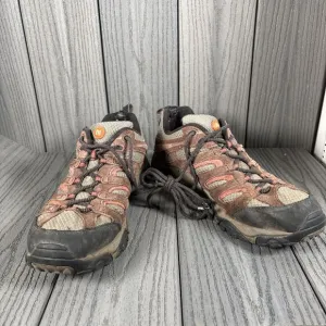 Men’s Merrell Moab Waterproof Hiking Trail Shoes Espresso  10.5 J39723 WORN