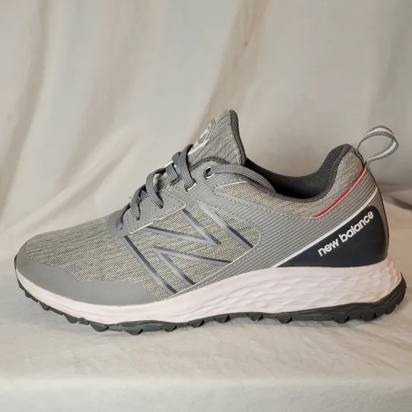 Men's New Balance Fresh Foam Contend Golf Shoes Size 9 Gray/Charcoal