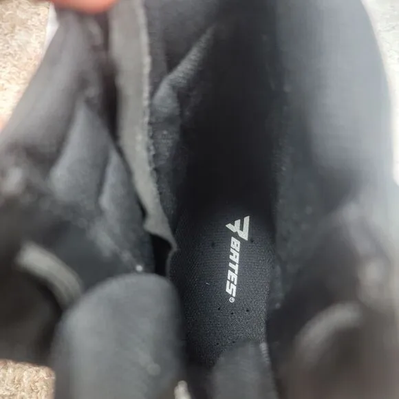 Mens Tactical Black Boots Size 8 Bates E02261 Side Zipper Sport‎