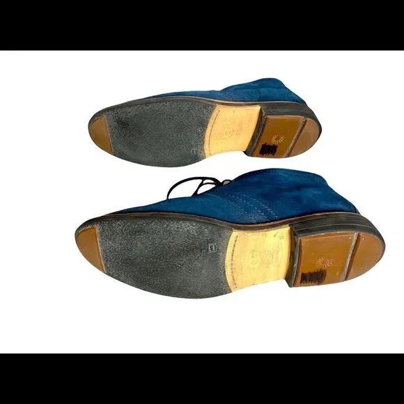 Men’s Ugg Dagmann Chukka Boot Lace-up Blue Suede Size 13