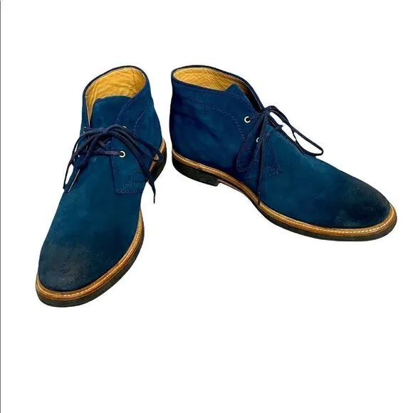 Men’s Ugg Dagmann Chukka Boot Lace-up Blue Suede Size 13
