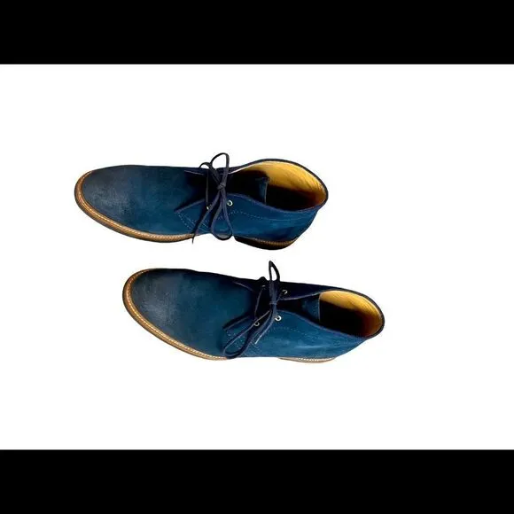 Men’s Ugg Dagmann Chukka Boot Lace-up Blue Suede Size 13