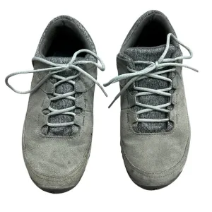 Merrell Addison Gray Suede Fleece Lined Waterproof Sneakers Shoes Women's 7.5