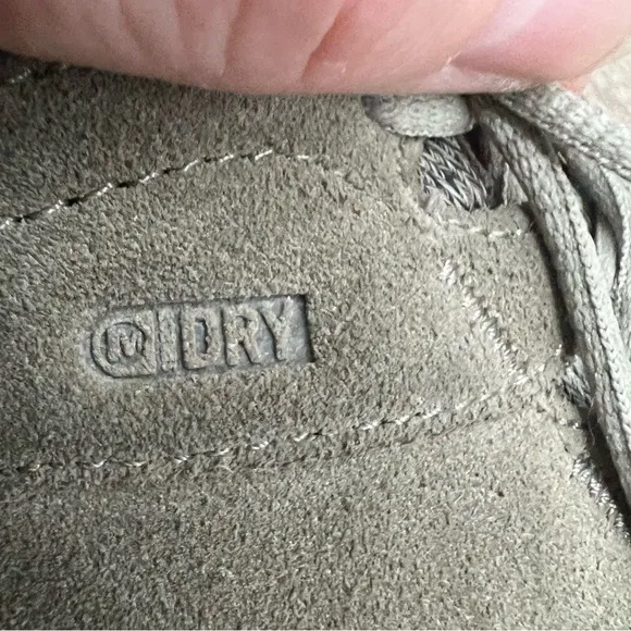 Merrell Addison Gray Suede Fleece Lined Waterproof Sneakers Shoes Women's 7.5