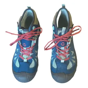 Merrell Capra Mid Waterproof Hiking Boots‎ Blue Teal Mens 5 UK 4 Womens 7.5