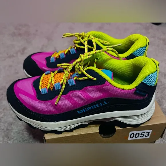 Merrell | Kid's Moab Speed Low Waterproof Hiking Sneaker