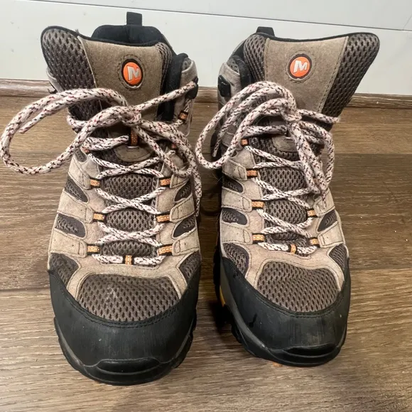 Merrell Men's Moab 2 Ventilator Mid Suede Hiking Boots Size 12 W [J06045W]
