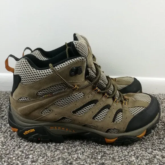 Merrell Moab Ventilator Mid Walnut Hiking Boots J86593W Men’s Size 12 US