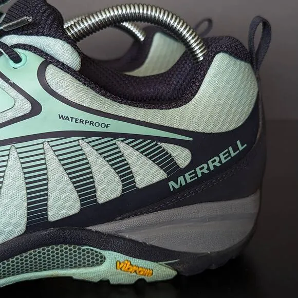 MERRELL Siren Edge 3 Hiking Shoes Navy Wave Womens 11 Hiking Outerwear Gorpcore
