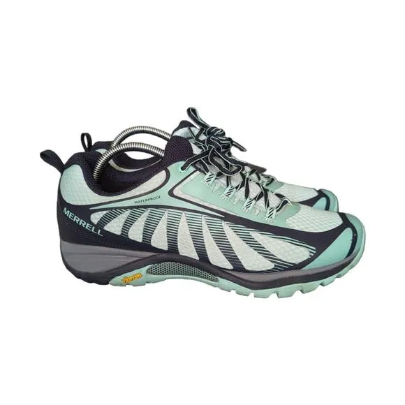 MERRELL Siren Edge 3 Hiking Shoes Navy Wave Womens 11 Hiking Outerwear Gorpcore