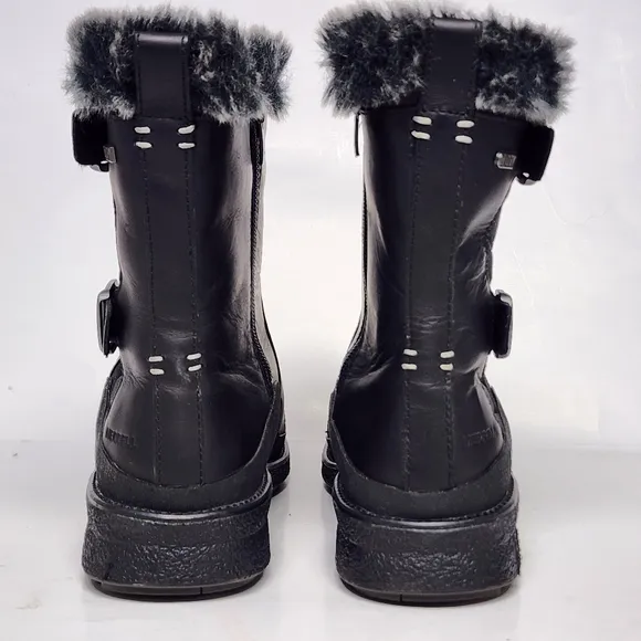 Merrell Tremblant Ezra J95308 Black Faux Fur Boots Women’s Size 8