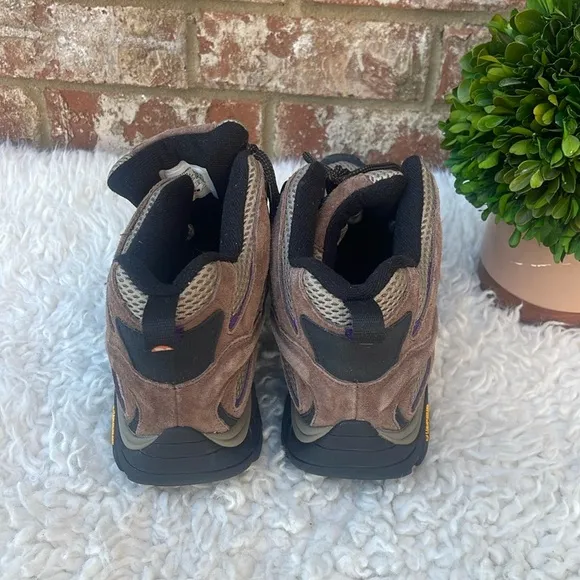 Merrell Women's MOAB 2 VENTILATOR Mid Hiking Bracken Purple Boots Size 11