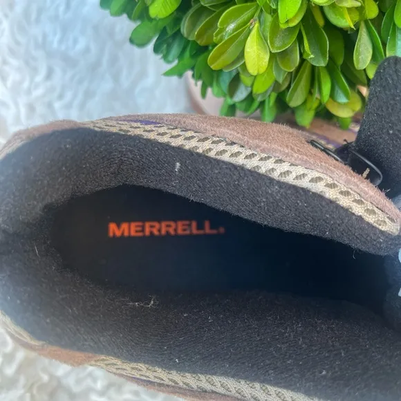 Merrell Women's MOAB 2 VENTILATOR Mid Hiking Bracken Purple Boots Size 11