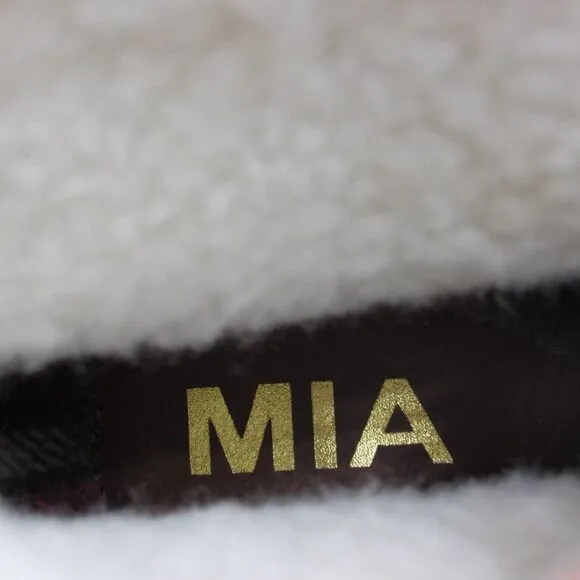 MIA Matthew Faux Shearling Duck Boots SZ 8