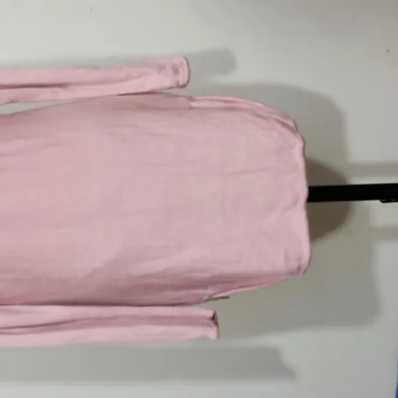 Michael Kors Pink Knit Long Sleeves Tunic Sweater Size M