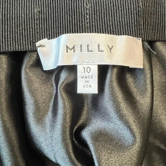 Milly Tweed Mini Skirt with Metallic Detail