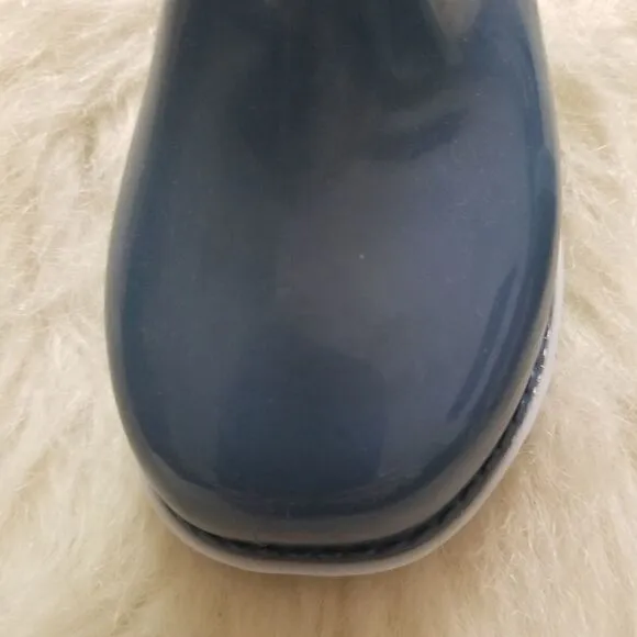 MINI MELISSA Toddler Boy Camo Print Short Rain Boots Blue Size 10