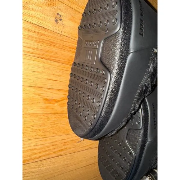 Moon boots black faux fur low icon 36/38