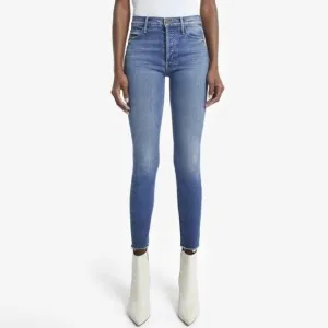 MOTHER The Stunner Ankle Fray Jeans - So Long, Size 25