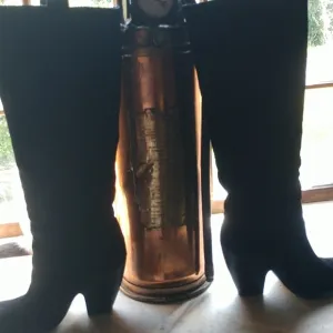 N Designer ALDO KNEE HIGH SUEDE Nearly New Black SUEDE Boots