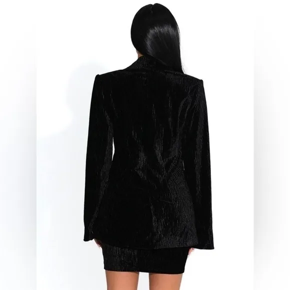 Naked Wardrobe The Velvet Mood Jacket