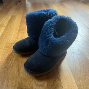 Navy Blue UGG Boots Tall