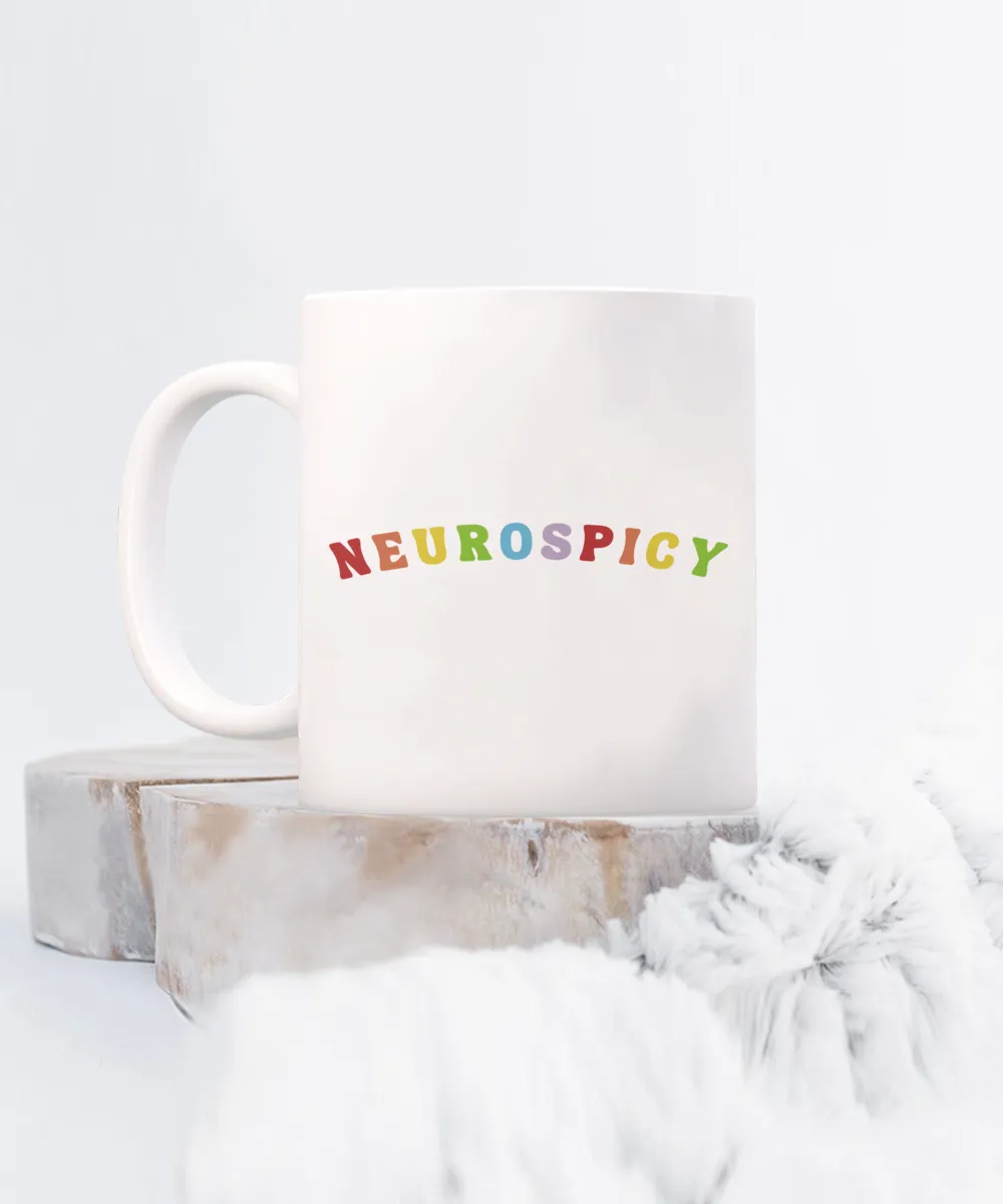 Neurodivergent, Neurospicy, Neurodiversity Mug, Autism Mug, Autism Acceptance, ADHD Mug, Autism Month, Coffee Cup