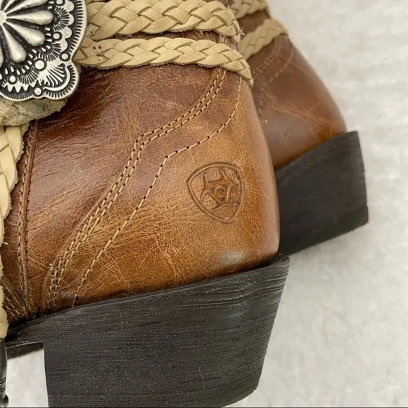 NEW Ariat Ladies Circuit Sage Western Ankle Boots size 6.5