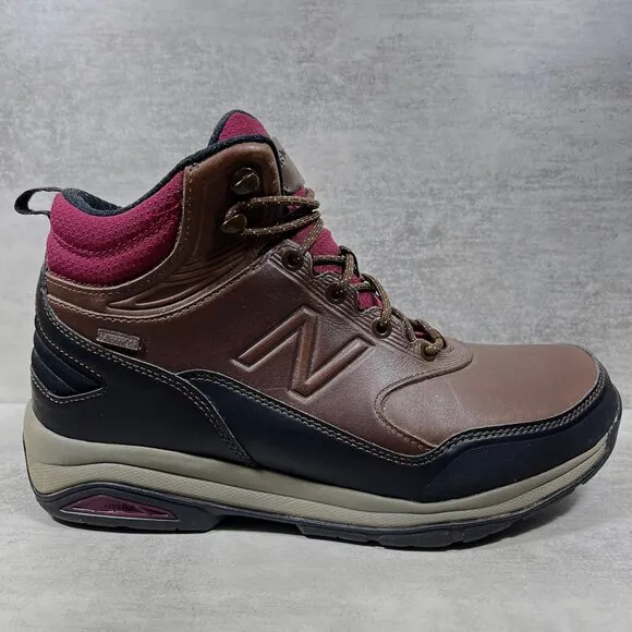 New Balance 1400 Waterproof Trail Hiking Boots - Women's Size 10 D Wide - Brown