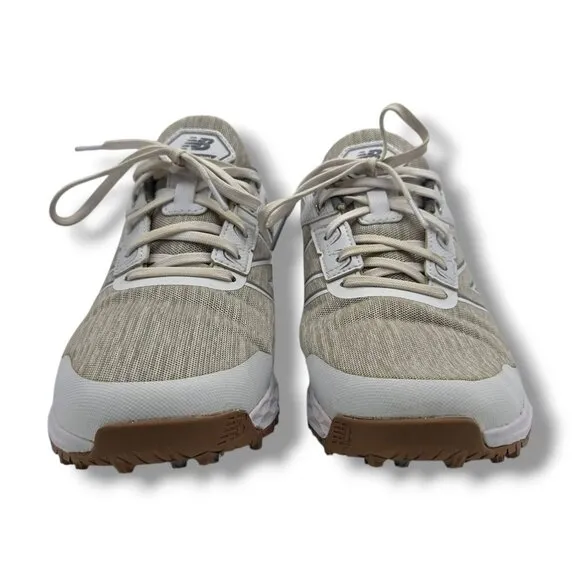 New Balance Fresh Foam Contend Golf Shoes Mens 9 Spikeless Waterproof White