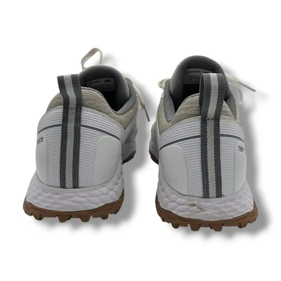 New Balance Fresh Foam Contend Golf Shoes Mens 9 Spikeless Waterproof White