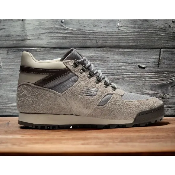 New Balance Gray Rainier Goretex Cordura Hiking Boots Mens Size 9 New Fast Ship