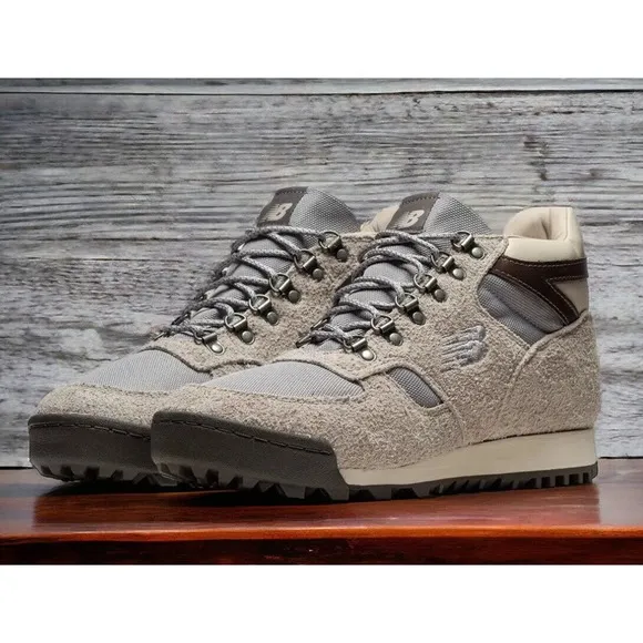 New Balance Gray Rainier Goretex Cordura Hiking Boots Mens Size 9 New Fast Ship
