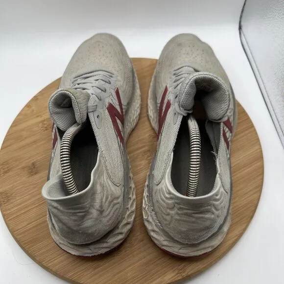 New Balance Mens Size 10 2E Wide Fresh Foam 1080 V10 M1080G10 Gray Shoes Sneaker