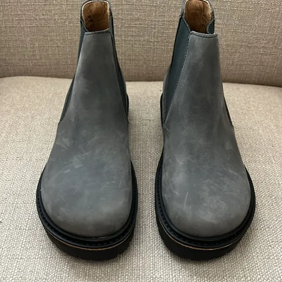 NEW! BIRKENSTOCK STALON II CHELSEA BOOTS, GREY SIZE 36 / 6