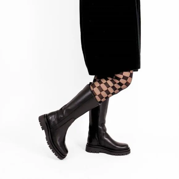NEW BOS. &amp; CO. marie boots in black