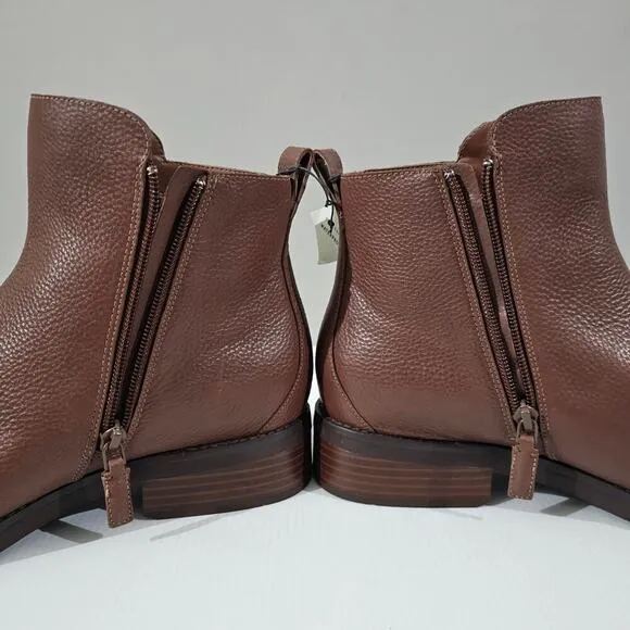 NEW Cole Haan River Chelsea Ankle Bootie Sequoia Brown Leather Size 11295